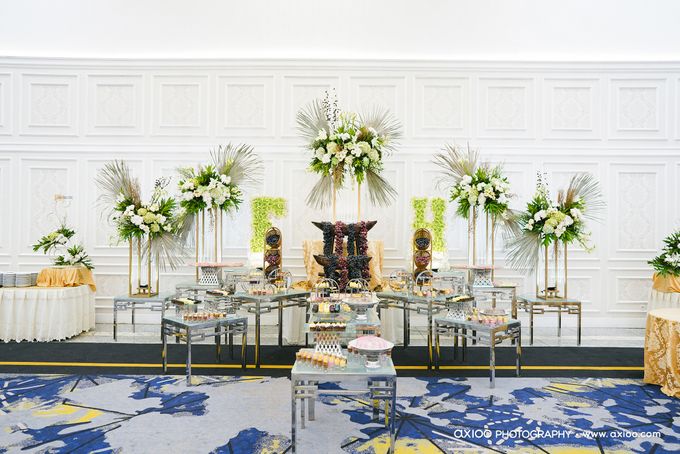 International Wedding Decoration of Fendy and Hana by Menara Mandiri by IKK Wedding (ex. Plaza Bapindo) - 003 International Wedding Decoration of Fendy and Hana by Menara Mandiri by IKK Wedding (ex. Plaza Bapindo) - 003