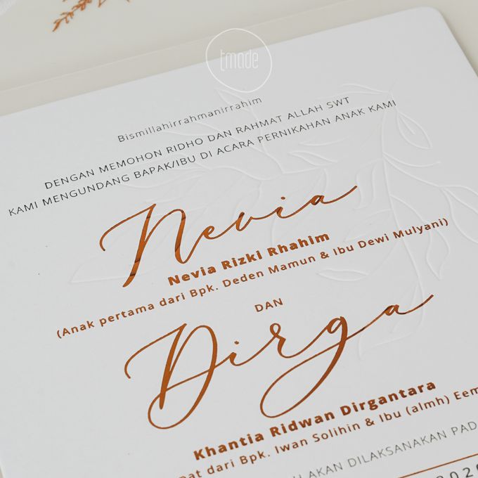 Nevia & Dirga (Letterpress Invitation) by TJIJERAHMADE - 005 Nevia & Dirga (Letterpress Invitation) by TJIJERAHMADE - 005