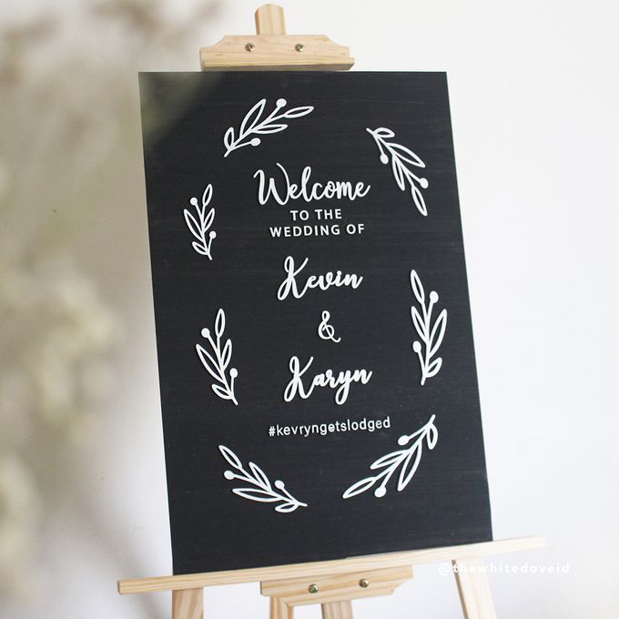 Wedding Sign by The White Dove - 008 Wedding Sign by The White Dove - 008