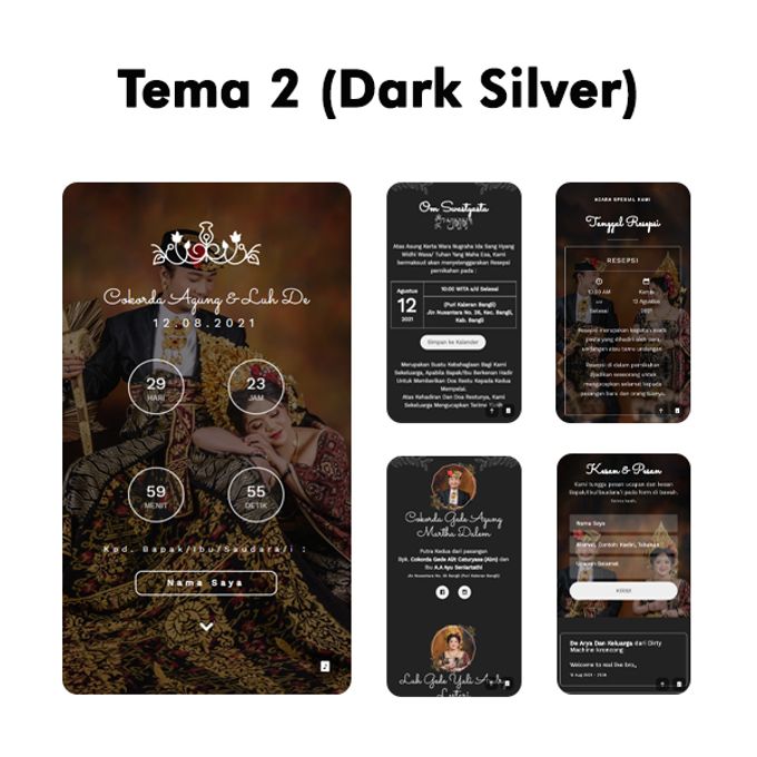 Theme Showcase by Undangan Digital | Two Hearts ID - 004 Theme Showcase by Undangan Digital | Two Hearts ID - 004