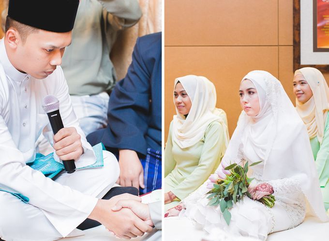 Solemnization of Asyraf & Nina by Qalbugraphy - 025