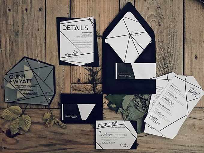 Custom Invitations by revelry + heart - 001 Custom Invitations by revelry + heart - 001