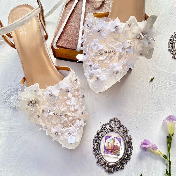 Wonderful White Wedding by Aveda Footwear - 006 Wonderful White Wedding by Aveda Footwear - 006