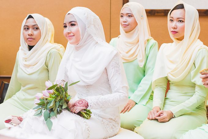 Solemnization of Asyraf & Nina by Qalbugraphy - 027