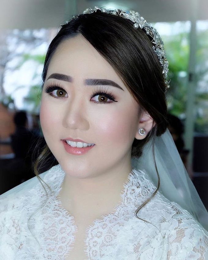 The Wedding of Priska & Partner by Felicaang Makeup Artist - 002