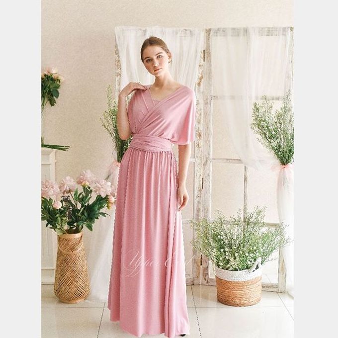 Infinity Dress 1 dress can be styled in many ways by upper east bridesmaid - 003 Infinity Dress 1 dress can be styled in many ways by upper east bridesmaid - 003