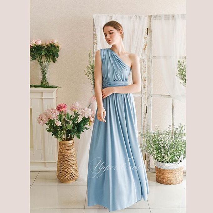 Infinity Dress 1 dress can be styled in many ways by upper east bridesmaid - 010 Infinity Dress 1 dress can be styled in many ways by upper east bridesmaid - 010