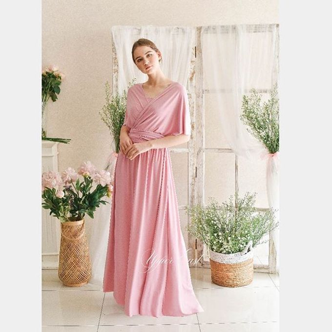 Infinity Dress 1 dress can be styled in many ways by upper east bridesmaid - 007 Infinity Dress 1 dress can be styled in many ways by upper east bridesmaid - 007