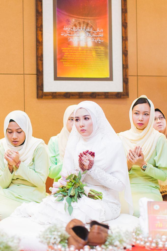 Solemnization of Asyraf & Nina by Qalbugraphy - 029