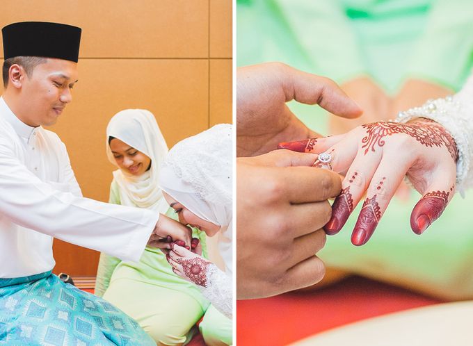 Solemnization of Asyraf & Nina by Qalbugraphy - 030