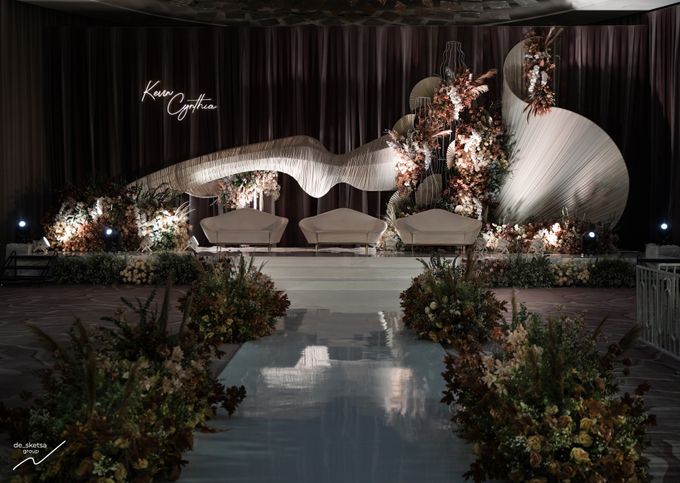 The Wedding of KEVIN & CYNTHIA by De Sketsa decoration - 005