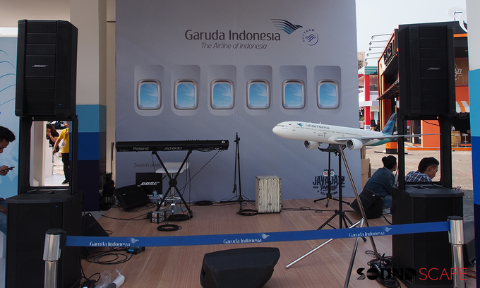 Garuda Indonesia - Java Jazz 2018 by SOUNDSCAPE - BOSE Rental Audio Professional - 005