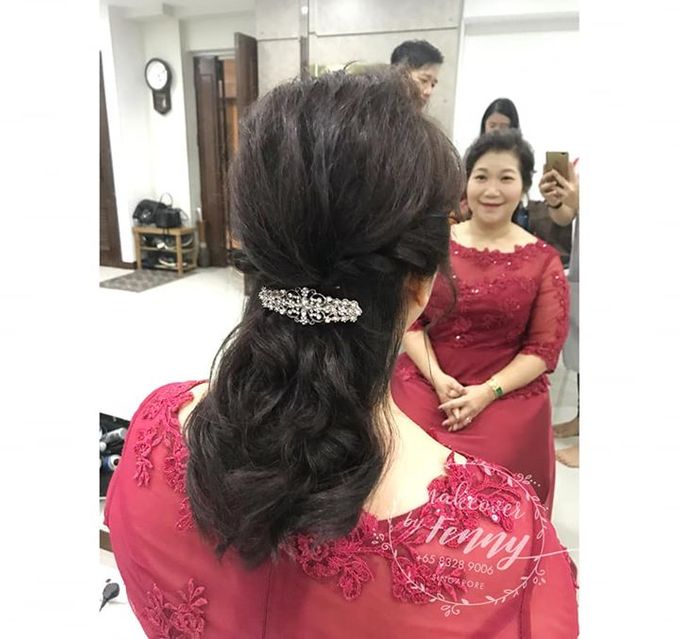 Bridal mum make up and hairdo by Fennymakeupartist - 001