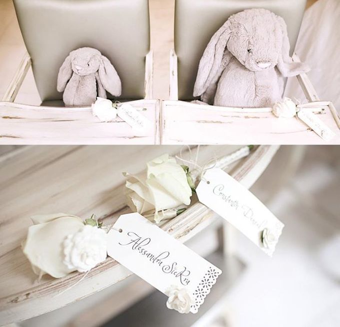 Sierra's french white carousel by Tea Rose Wedding Designer - 007