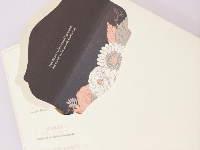 The Wedding of Igwan & Maria by PAM'S INVITATIONS & STATIONERY - 003 The Wedding of Igwan & Maria by PAM'S INVITATIONS & STATIONERY - 003