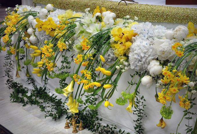 Golden Winter Wedding by Flora Lines Decoration - 003 Golden Winter Wedding by Flora Lines Decoration - 003