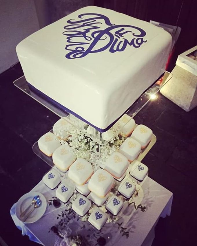 The Wedding Cake Of Guzel & Dima by Moia Cake - 003