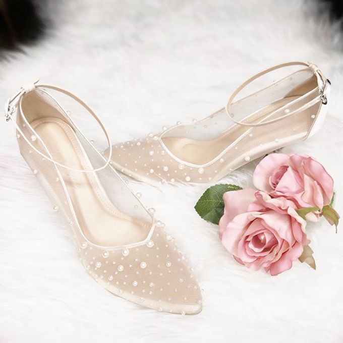 Lyra Lumiere Bridal Shoes Bridestory