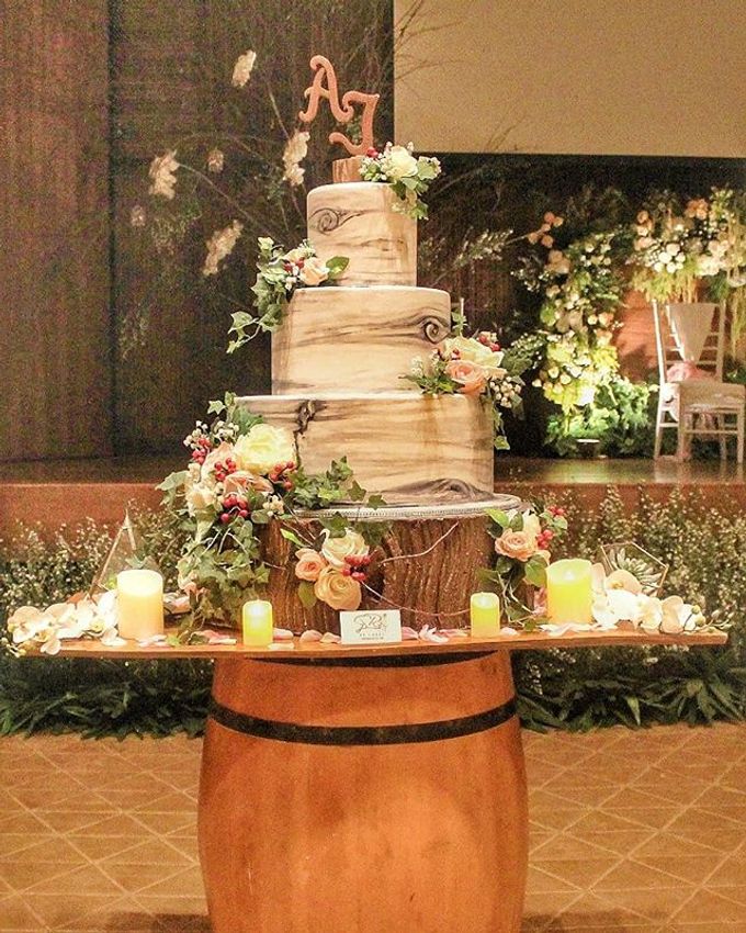 Wedding Cake - Real Wedding by RR CAKES - 006