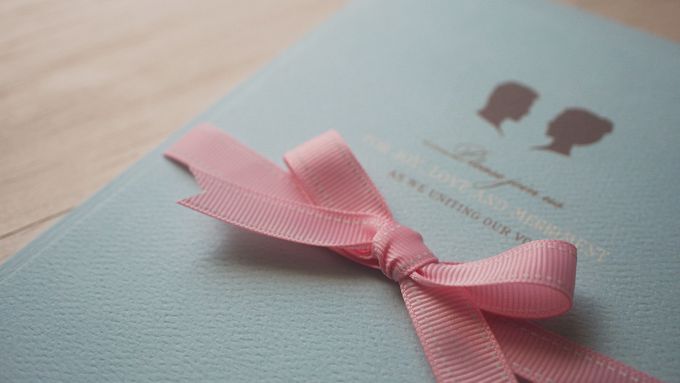 Romantic Pink & Blue by The Paper & Ink - 004