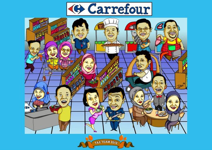 Karikatur by Garis Pena Art - 002 Karikatur by Garis Pena Art - 002