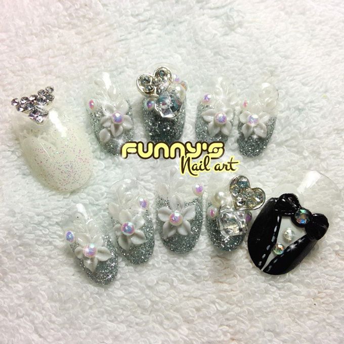 Wedding Nails by Funny's Nail art - 006 Wedding Nails by Funny's Nail art - 006
