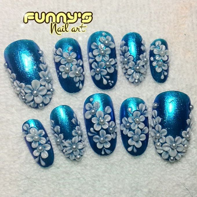 Wedding Nails by Funny's Nail art - 008 Wedding Nails by Funny's Nail art - 008