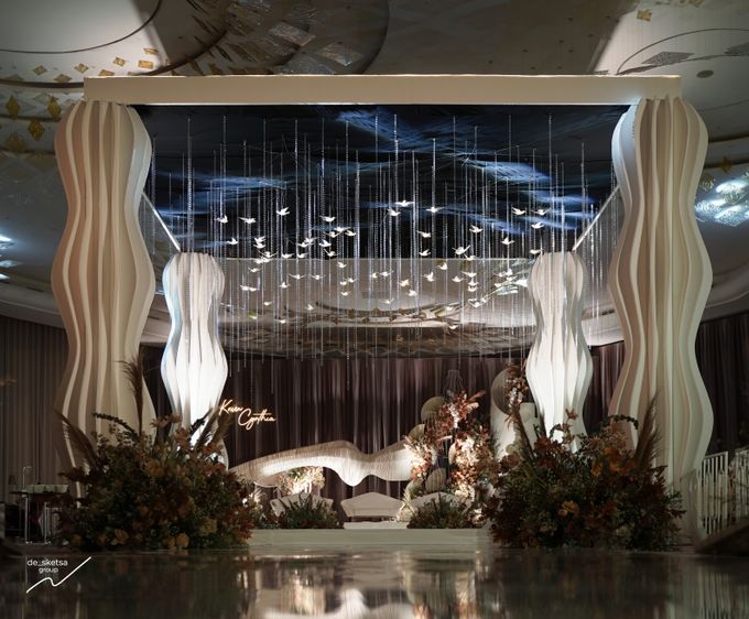 The Wedding of KEVIN & CYNTHIA by De Sketsa decoration - 006