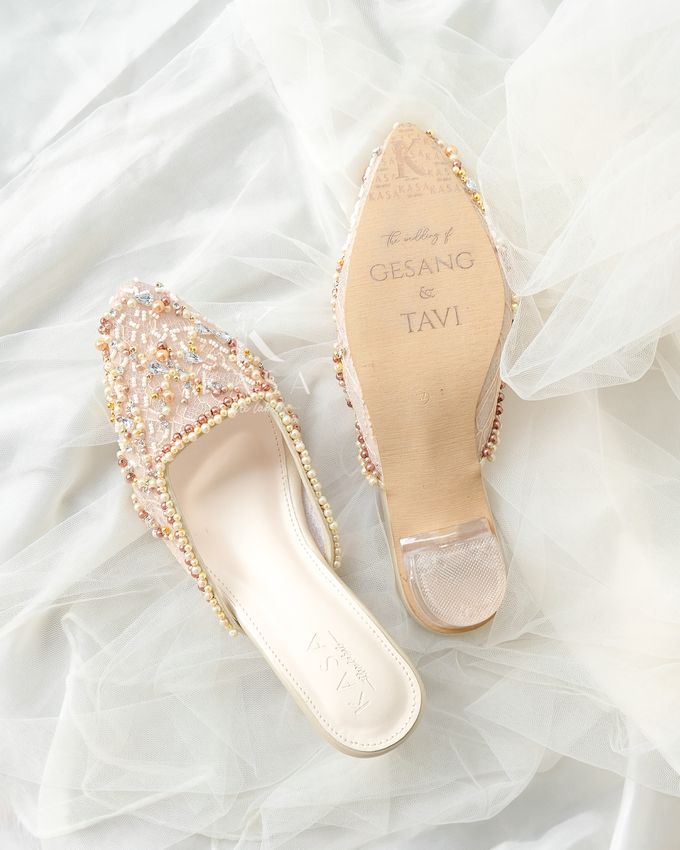 Champagne for Bridal Shoes by Kasa The 