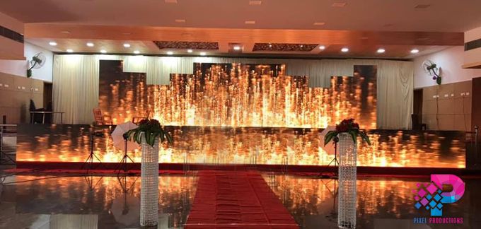 LED Backdrop In Chennai For Sangeet by LED Backdrop Chennai (Pixel Productions) - 005