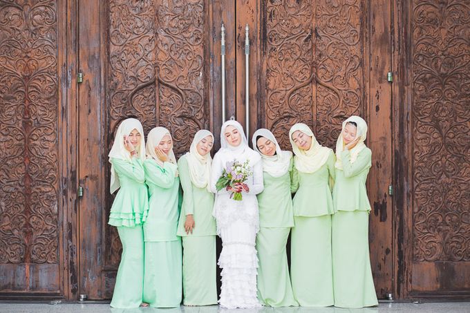 Solemnization of Asyraf & Nina by Qalbugraphy - 036