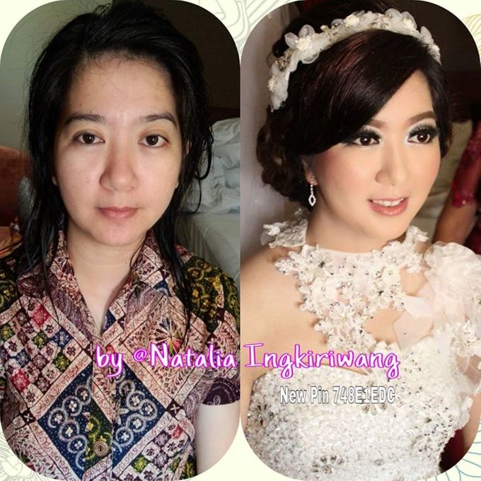 Wedding Make Up Of Marissa & Gunawan @KUPANG-NTT by Natalia Ingkiriwang Bride Make Up - 015