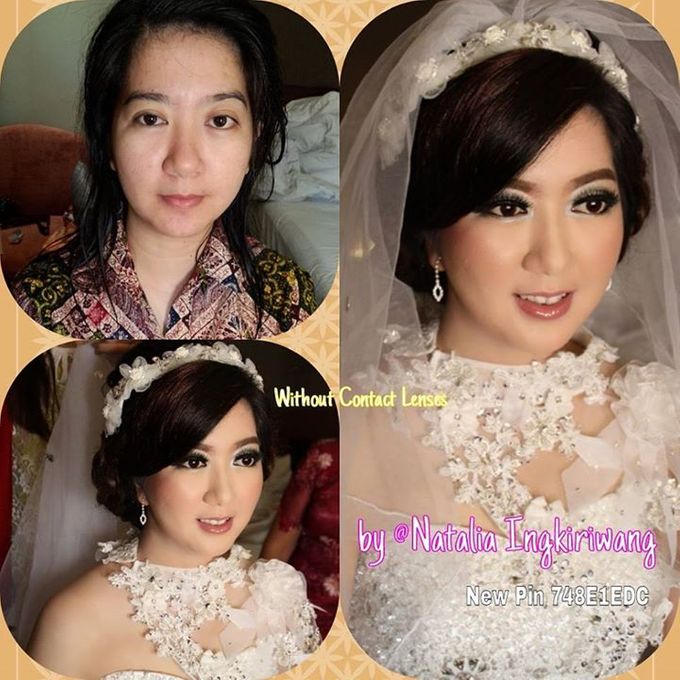 Wedding Make Up Of Marissa & Gunawan @KUPANG-NTT by Natalia Ingkiriwang Bride Make Up - 016