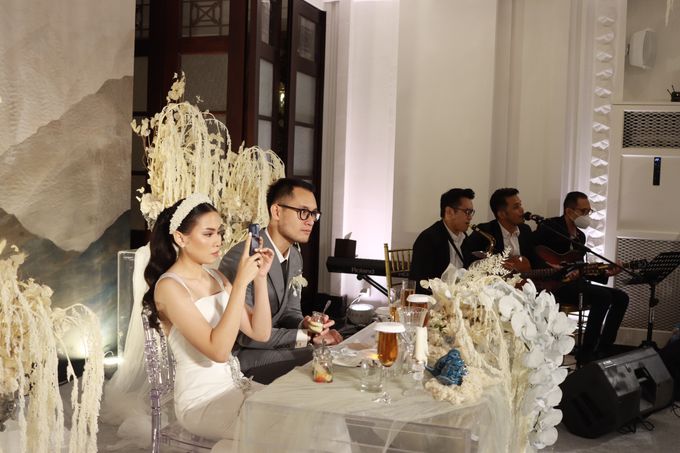 Anthony Stevven MC Intimate Wedding at Courtyard Hermitage Jakarta by Behind The Vows - 017