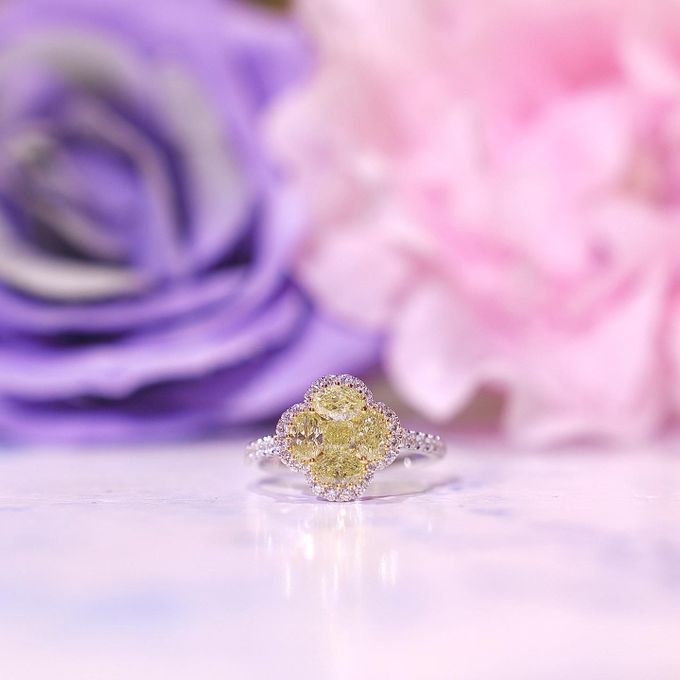 eClarity Floral Jewellery Collection eClarity Diamonds Bridestory