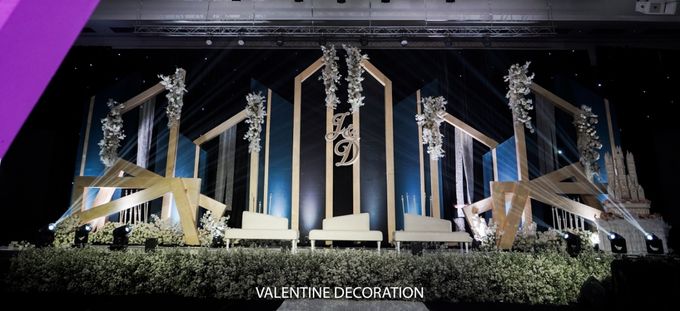 Jason & Devina Wedding Decoration at Grand Sudirman by Valentine Wedding Decoration - 006