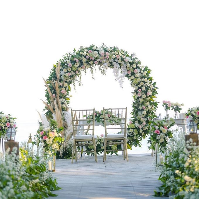 Wedding Receptiont At Puri Santrian By Puri Santrian Resort Bridestory Com Seminyak, 6.9 miles to puri santrian. bridestory com