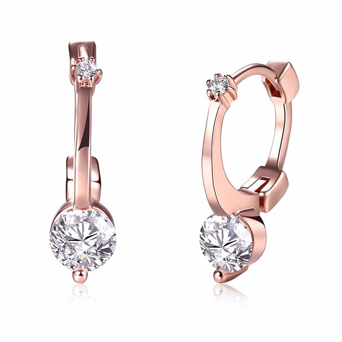 TIARIA Diamond Simple & Chic Gold Earring Perhiasan Anting Emas Berlian by TIARIA - 001 TIARIA Diamond Simple & Chic Gold Earring Perhiasan Anting Emas Berlian by TIARIA - 001