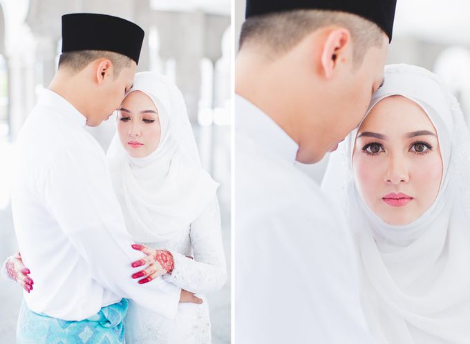 Solemnization of Asyraf & Nina by Qalbugraphy - 041