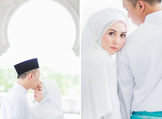 Solemnization of Asyraf & Nina by Qalbugraphy - 043