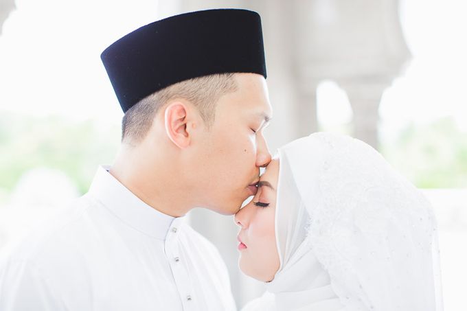 Solemnization of Asyraf & Nina by Qalbugraphy - 044