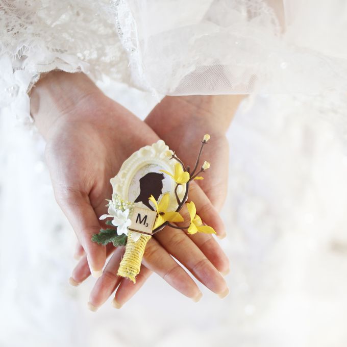 Custom Boutonniere / Corsage by The Bride and Butter - 014 Custom Boutonniere / Corsage by The Bride and Butter - 014