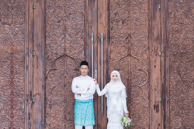 Solemnization of Asyraf & Nina by Qalbugraphy - 049