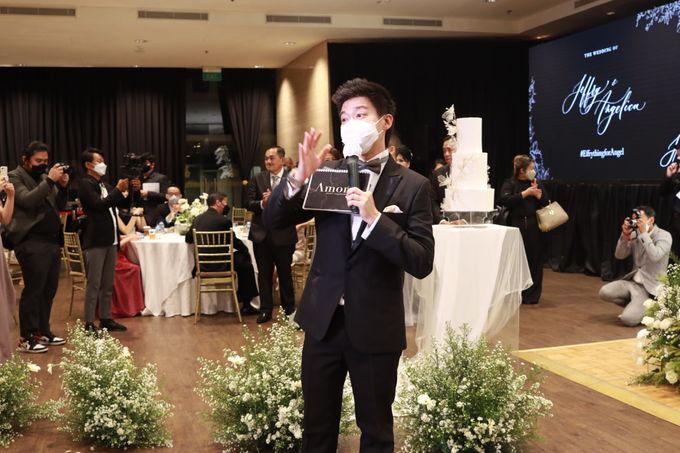Intimate Jazz Entertainment Wedding at Ritz Carlton Pacific Place Jakarta by Double V by Everglow Pagar Ayu - 015 Intimate Jazz Entertainment Wedding at Ritz Carlton Pacific Place Jakarta by Double V by Everglow Pagar Ayu - 015