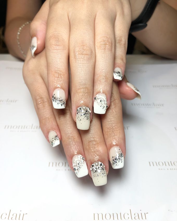 wedding nails by montclair nail & beauty bar - 007 wedding nails by montclair nail & beauty bar - 007