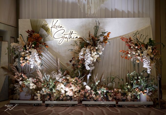 The Wedding of KEVIN & CYNTHIA by De Sketsa decoration - 009