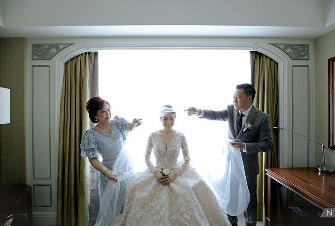 Felix & Hanna Wedding by Shangri-La Hotel - 009