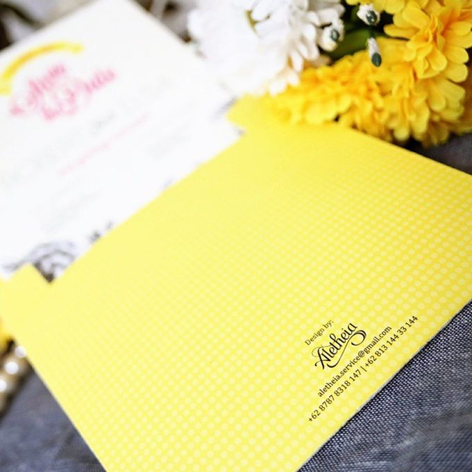 Robert & Elsa Wedding Invitation by Aletheia Design - 001 Robert & Elsa Wedding Invitation by Aletheia Design - 001