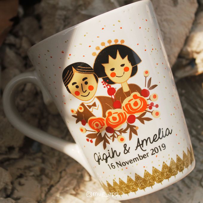 MUG V WEDDING GIGIH & AMELIA by Mug-App Wedding Souvenir - 002 MUG V WEDDING GIGIH & AMELIA by Mug-App Wedding Souvenir - 002