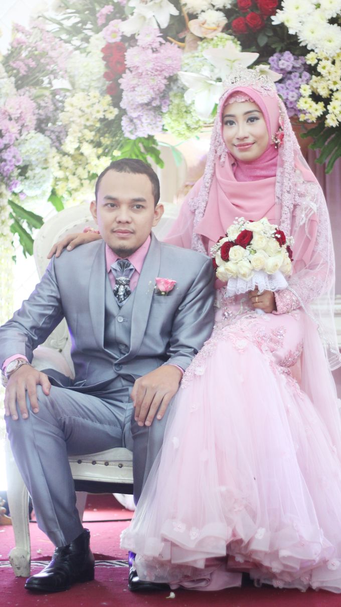 Kebaya Pink - Ayyuda & Wildan by LAKSMI 0817 0370 7670 by LAKSMI - Kebaya Muslimah & Islamic Bride - 006